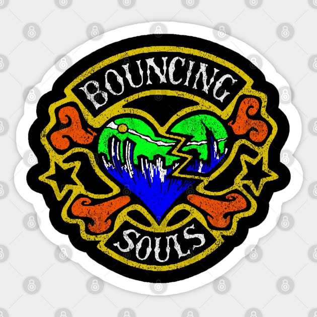 Bouncing Souls Sticker by Miscarkartos